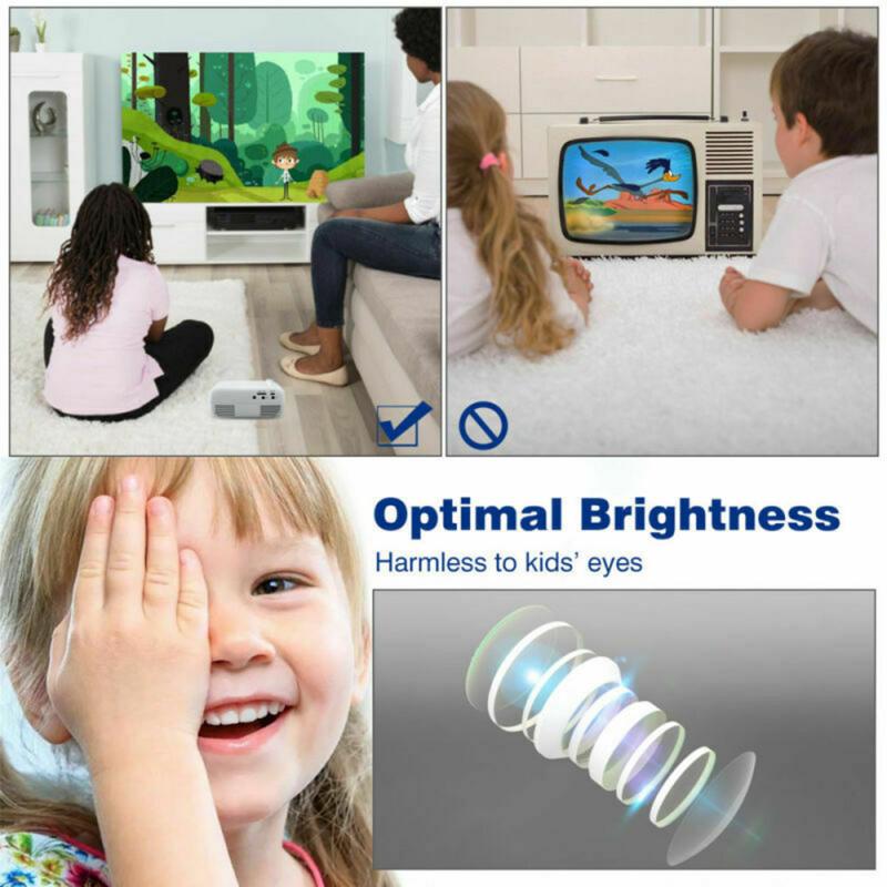 MMStore Mini Portable Home Projector