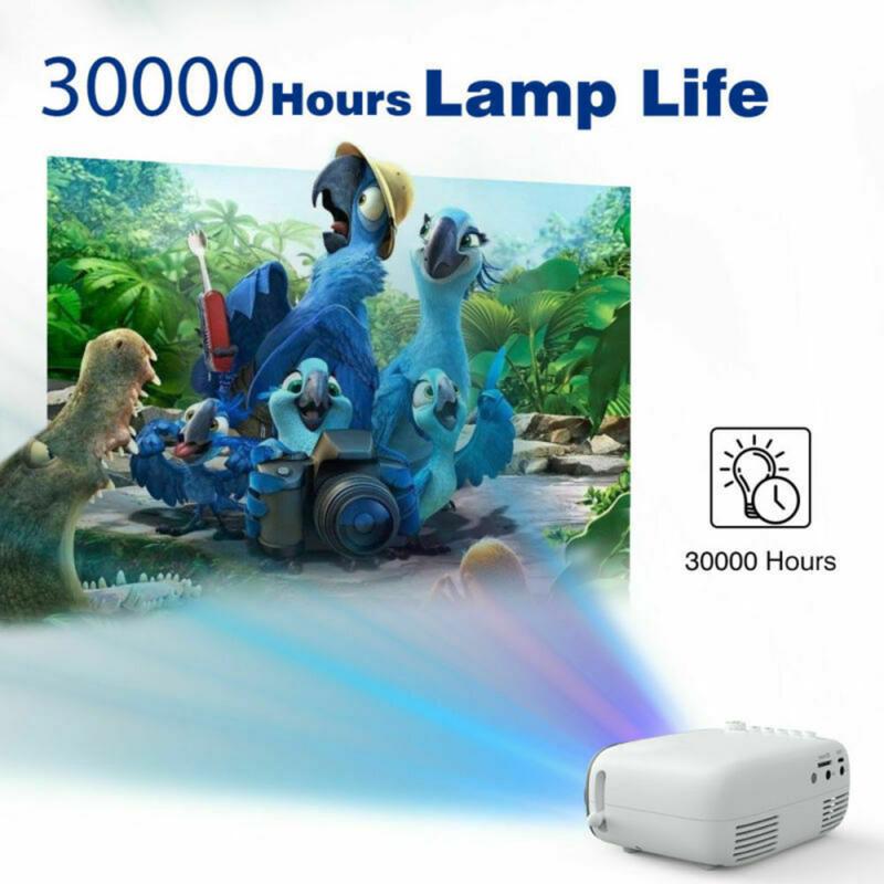 MMStore Mini Portable Home Projector