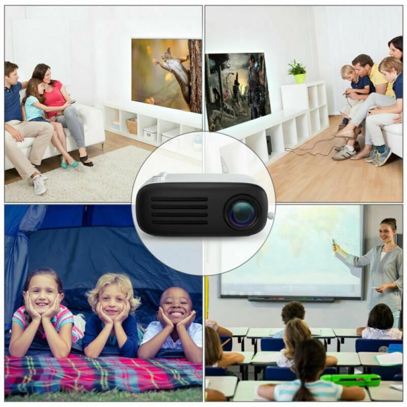 MMStore Mini Portable Home Projector