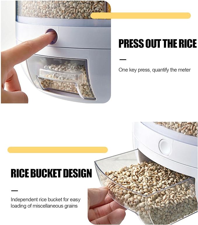 MMStore 360° Rotating Storage Dispenser