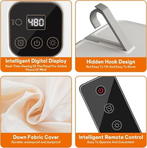 MMStore Portable Electric Clothes Dryer