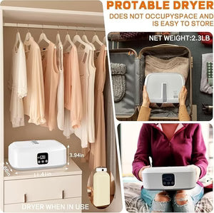 MMStore Portable Electric Clothes Dryer