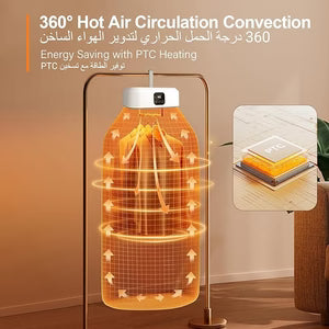 MMStore Portable Electric Clothes Dryer